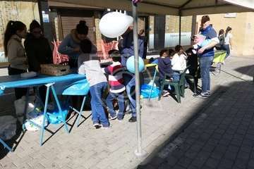 Desangelada clausura de la campaña de recogida juguetes en Telde (Foto Antonio Alí y TA)
